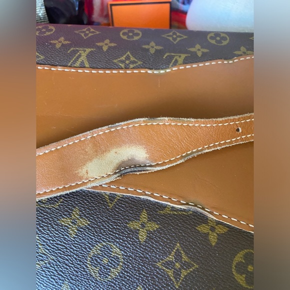 Rare Vintage LOUIS VUITTON Train Case Keepall Carry On Luxury Designer Luggage - Picture 8 of 13